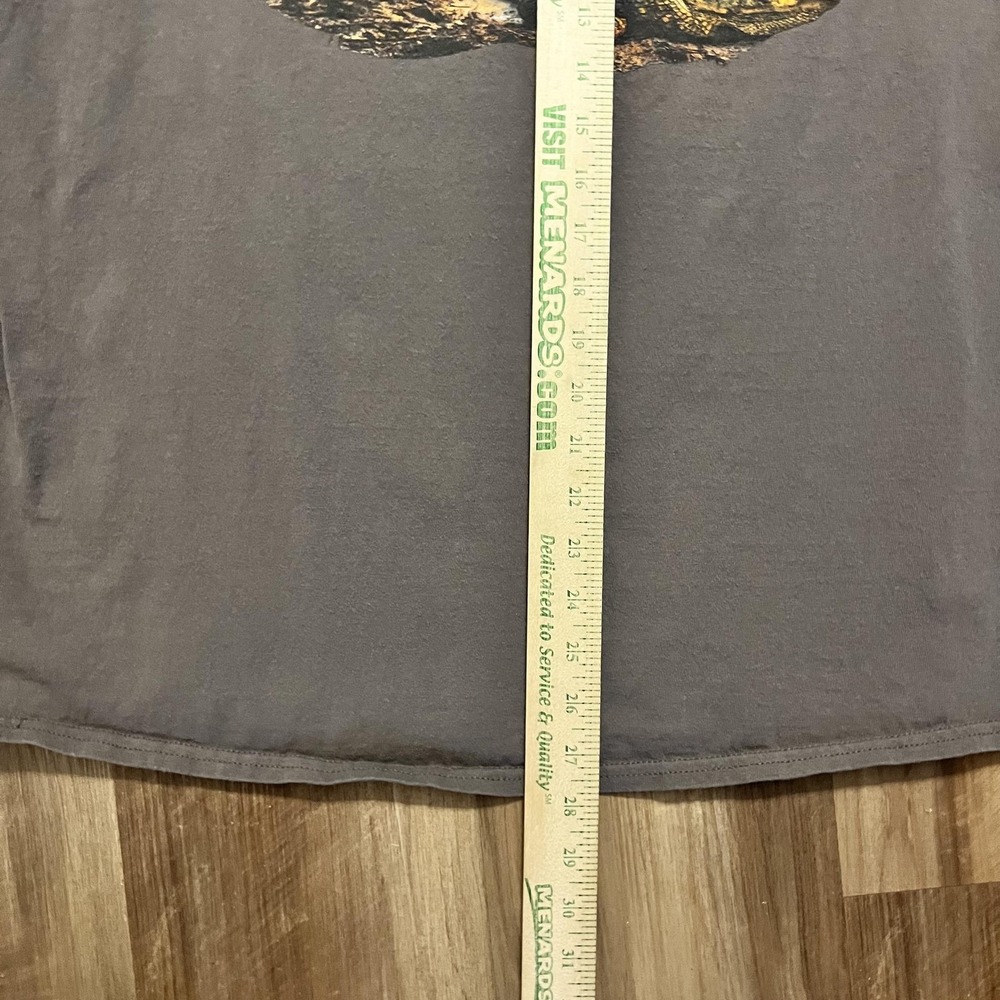 Harley-Davidson Shirt Mens Large Gray Orlando Florida Alligator Double Sided Tee - Picture 5 of 6